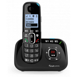 Swissvoice 2355 : Téléphone fixe sans fil senior amplifié