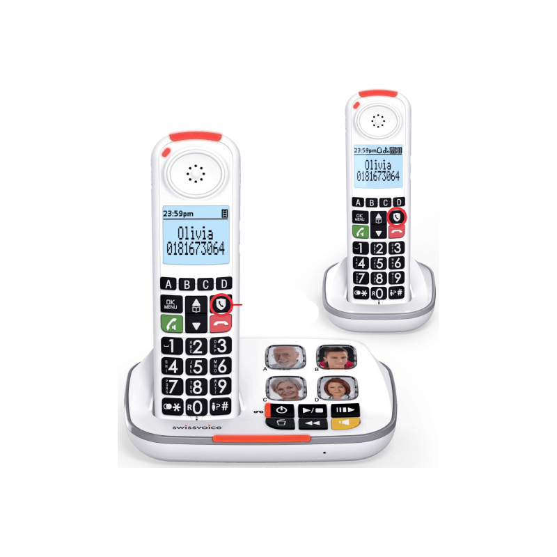 Téléphone Xtra 2355 duo - SWISSVOICE