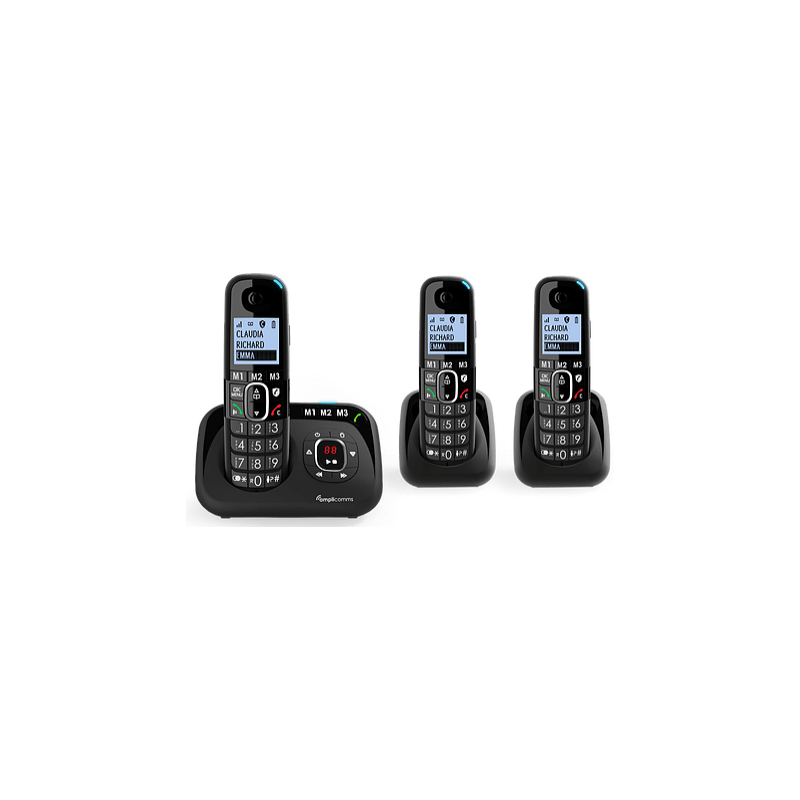 Téléphone BigTel 1583 trio - AMPLICOMMS
