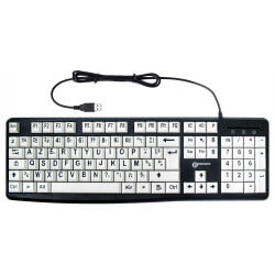 Clavier Confort Visuel V3 Blanc GEEMARC